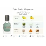 عطر یونیسکس مگاماره اورتو پاریسی پرفیوم Megamare Parfum Orto Parisi