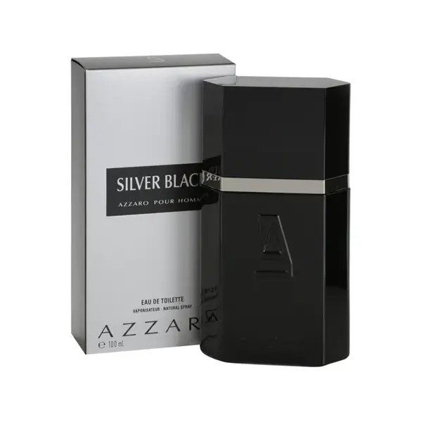 عطر مردانه آزارو سیلور بلک ادو تویلت Azzaro Silver Black Eau de Toilette