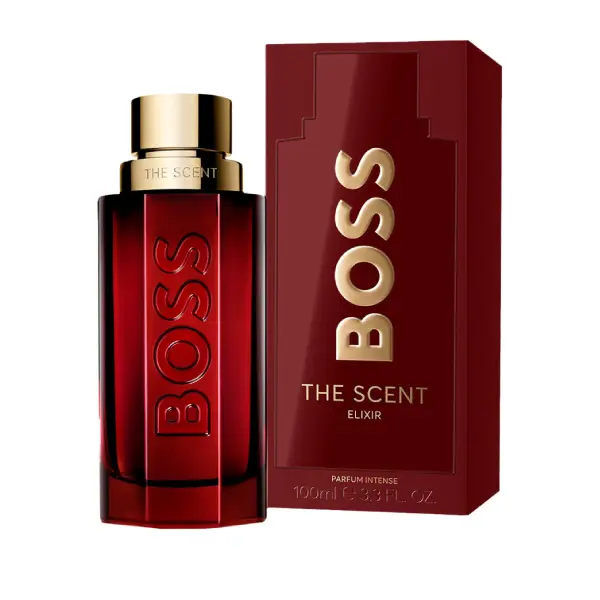 عطر مردانه هوگو باس د سنت الکسیر پارفوم اینتنس Hugo Boss BOSS The Scent Elixir Parfum Intense