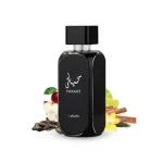 عطر یونیسکس لطافه حیاتی مشکی ادو پرفیوم Lattafa Hayaati Black Eau de Parfum