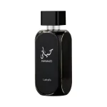 عطر یونیسکس لطافه حیاتی مشکی ادو پرفیوم Lattafa Hayaati Black Eau de Parfum