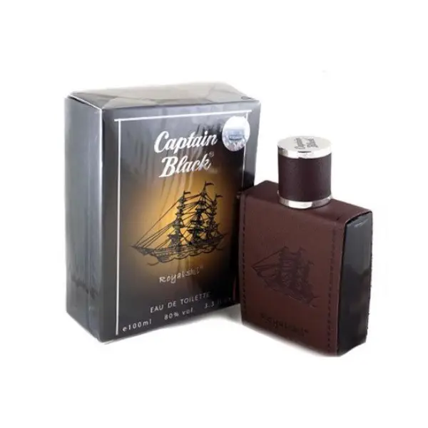 عطر مردانه رویال اسکنت کاپیتان بلک ادو تویلت Royal Scent Captain Black Eau de Toilette