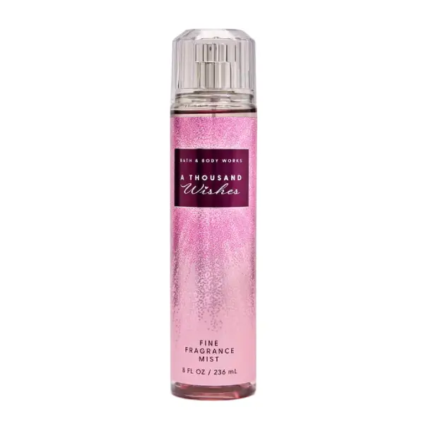 بادی اسپلش زنانه بث اند بادی ورکز هزار آرزو Bath & Body Works A Thousand Wishes Fine Fragrance Mist