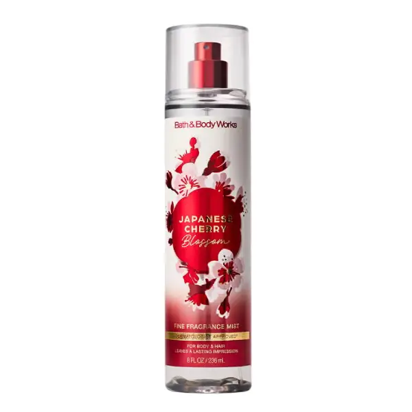 بادی اسپلش زنانه بث اند بادی ورکز جپنیز چری بلوسوم Bath & Body Works Japanese Cherry Blossom Fine Fragrance Mist