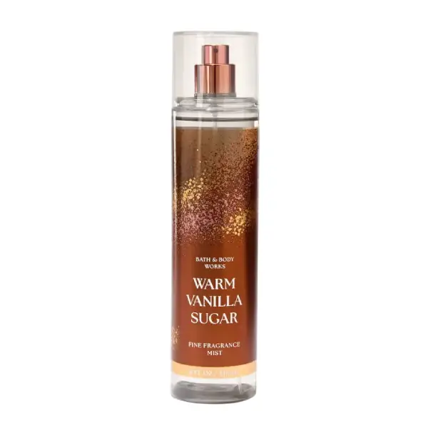بادی اسپلش زنانه بث اند بادی ورکز وارم وانیلا شوگر Bath & Body Works Warm Vanilla Sugar Fine Fragrance Mist