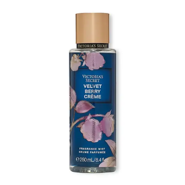 بادی اسپلش زنانه ویکتوریا سیکرت ولوت بری کرم Victoria's Secret Velvet Berry Crème Fragrance Mist