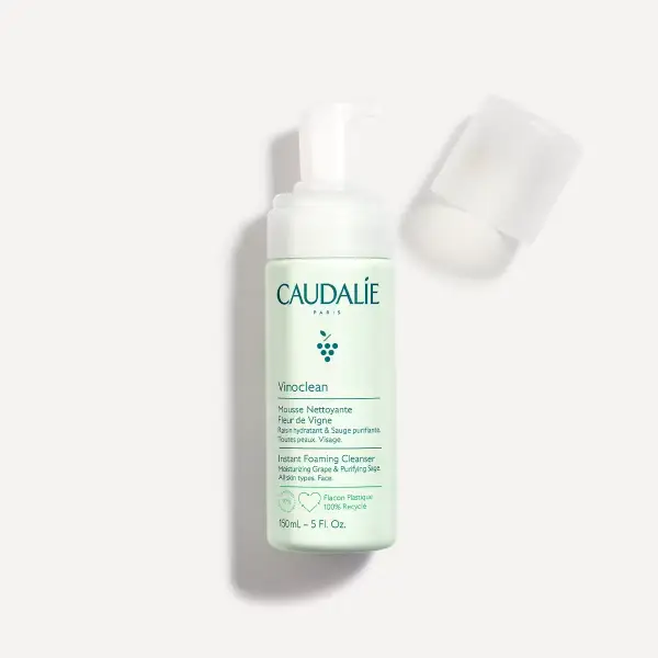 فوم شستشو و پاک کننده ملایم صورت کدالی وینوکِلین Caudalie Vinoclean Instant Foaming Cleanser