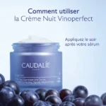 کرم شب ضد لک گلیکولیک وینوپرفکت کدالی Caudalie Vinoperfect Glycolic Night Cream