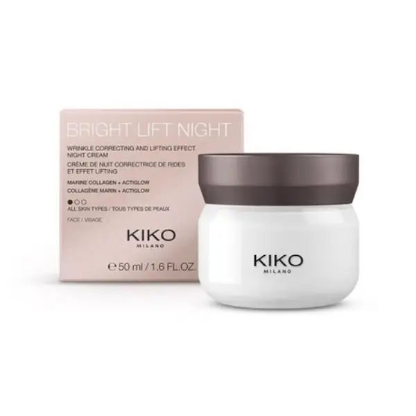 کرم شب بازسازی کننده و لیفتینگ کیکو نیو برایت لیفت KIKO Milano New Bright Lift Night