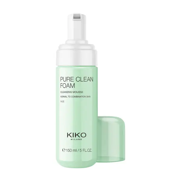 فوم شوینده و پاک کننده صورت کیکو پیور کلین KIKO Milano New Pure Clean Foam