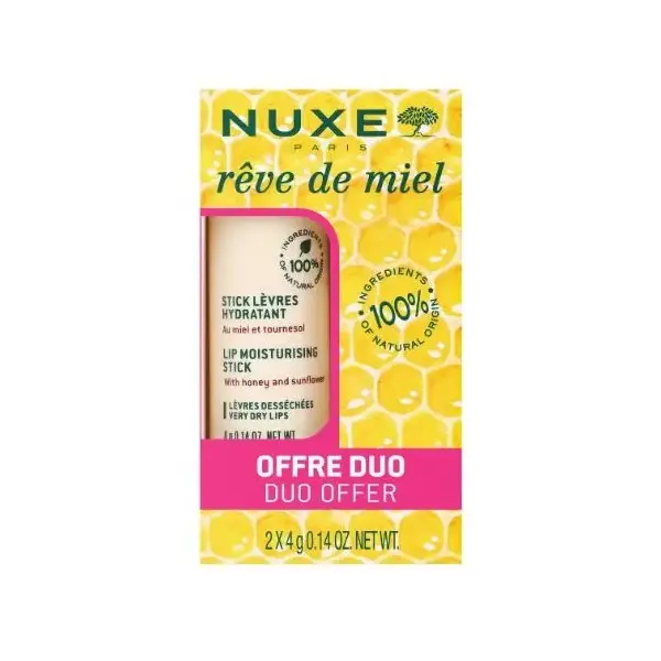 پک 2 عددی کرم دست و ناخن نوکس رِو دو میل NUXE Rêve de Miel Hand and Nail Cream 2 x