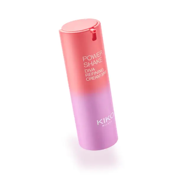 کرم 3 در 1 مرطوب کننده، پرایمر و روشن کننده صورت کیکو Power Shake Diva Refining Cream