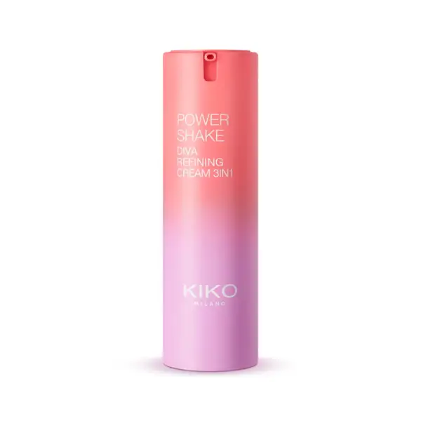 کرم 3 در 1 مرطوب کننده، پرایمر و روشن کننده صورت کیکو Power Shake Diva Refining Cream