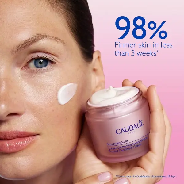 کرم سفت کننده و ضد چروک کشمیری کدلی Resveratrol-Lift Caudalie Firming Cashmere Cream