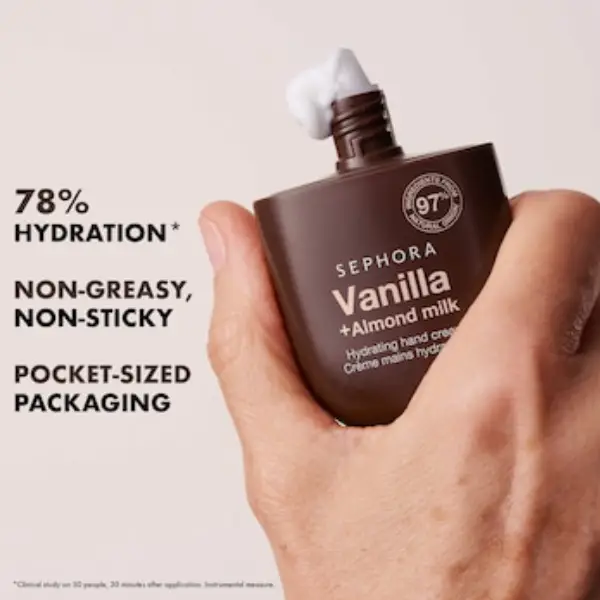 کرم مرطوب کننده و نرم کننده دست وانیل و شیر بادام سفورا کالکشن SEPHORA COLLECTION Vanilla + Almond Milk Hydrating Hand Cream